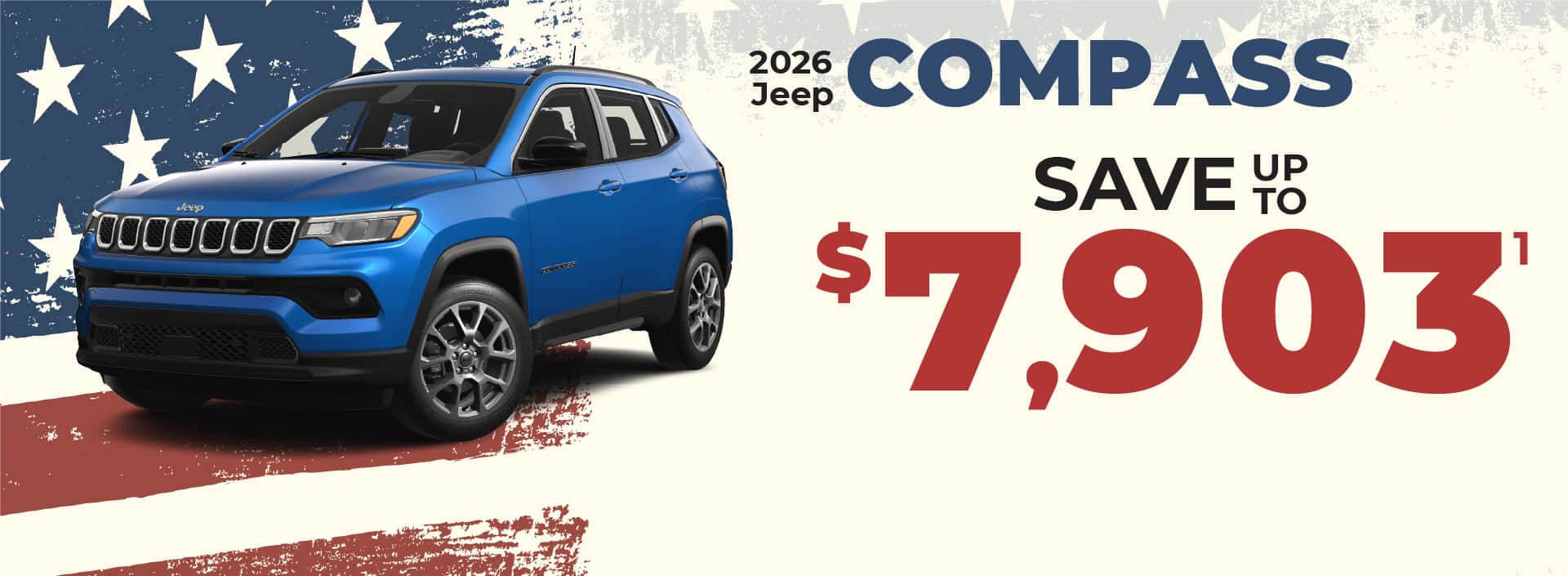 2026 Jeep Compass - save up to $7903