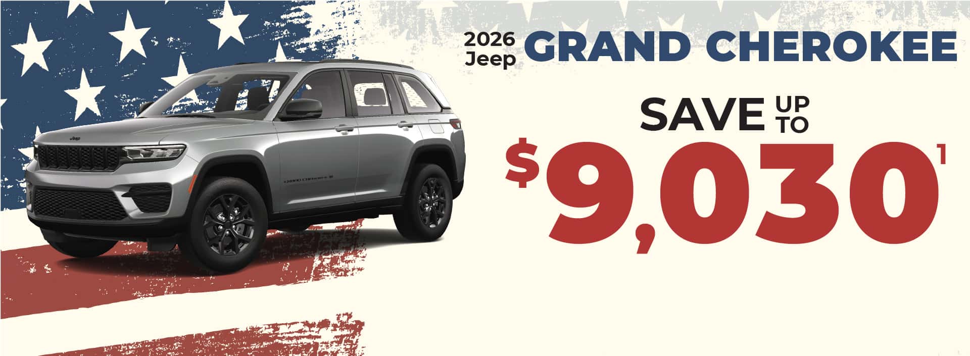 2026 Jeep Grand Cherokee - save up to $9030
