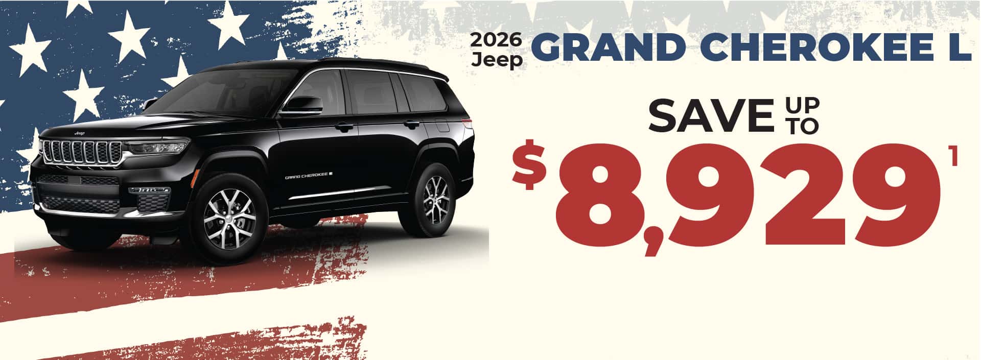 2026 Jeep Grand Cherokee L - save up to $8929