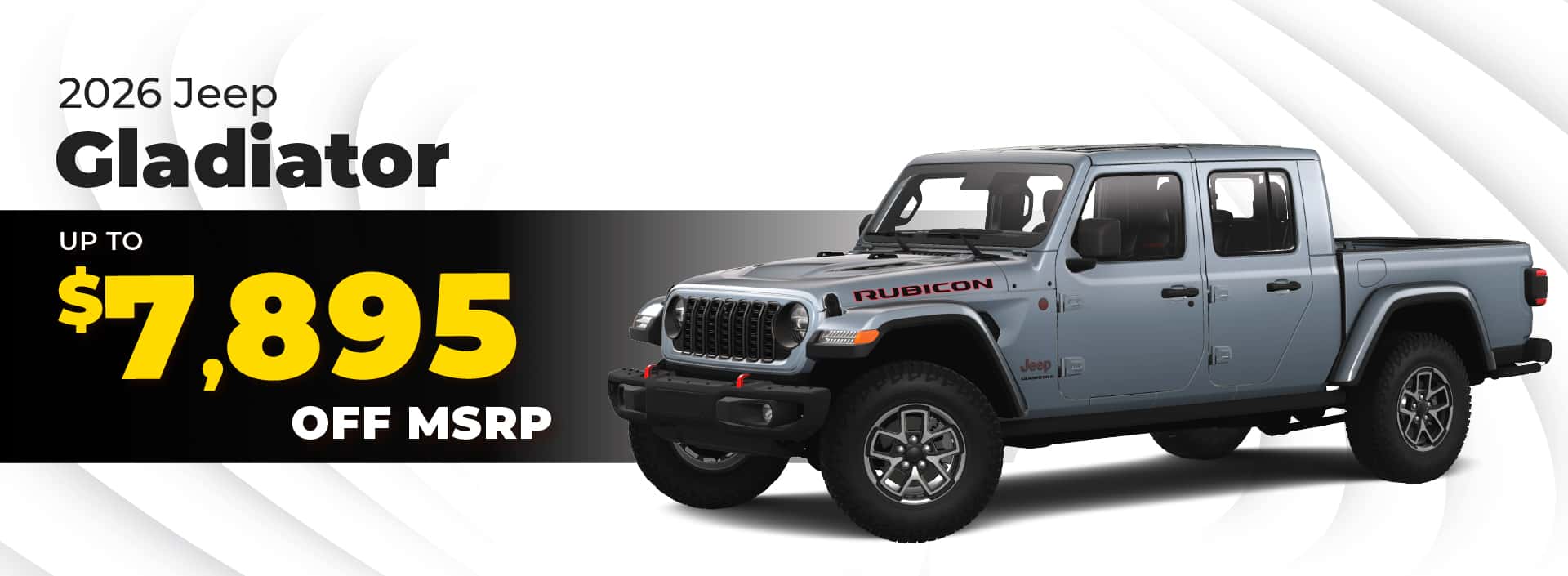 2026 Jeep Gladiator - save up to $7895