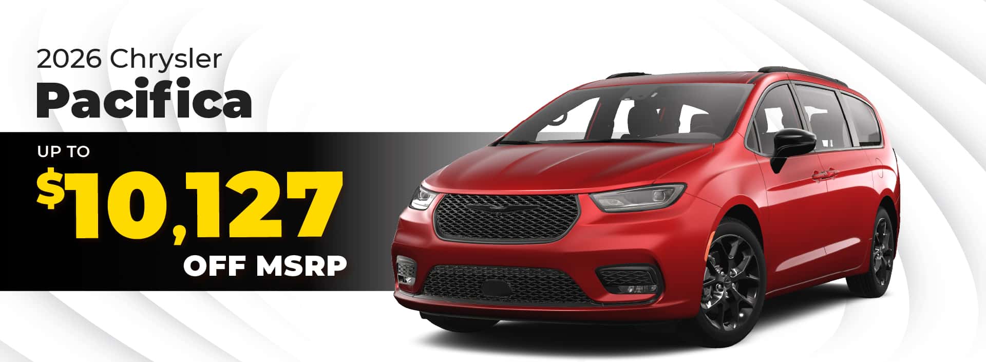 2026 Chrysler Pacifica - up to $10,127 off MSRP