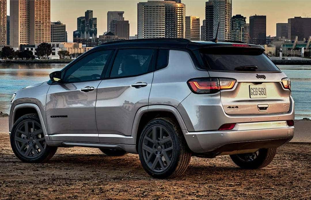 2024 Jeep Compass Parked by the Water