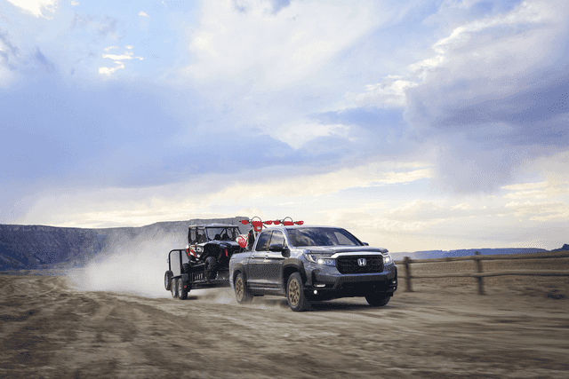 How much can a 2023 Honda Ridgeline tow