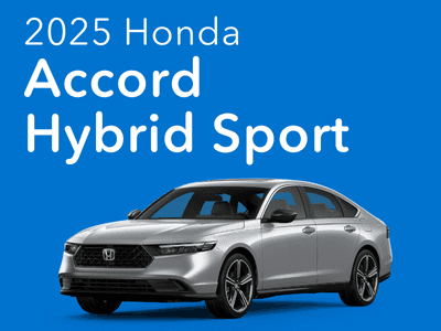 2025 Accord Hybrid Sport