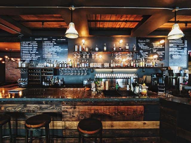 The counter at one of the best cafes in Marion, Illinois