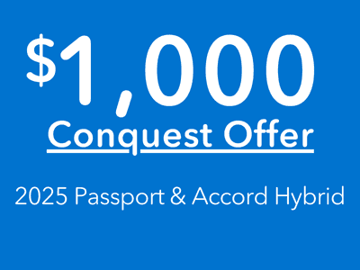 $1,000 Conquest Offer
