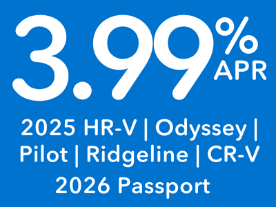 3.99% APR Financing