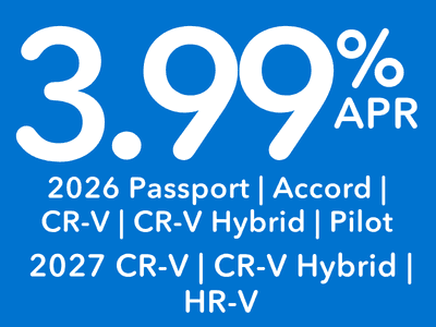 3.99% APR Financing