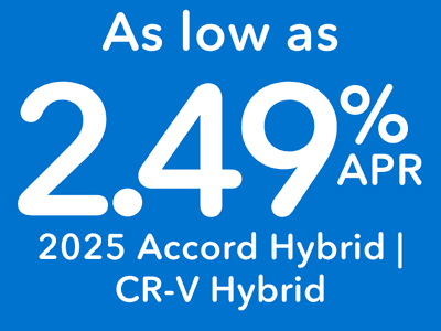 2.49% APR Financing