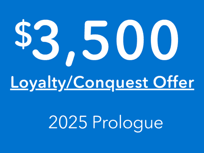 $3,500 Loyalty/Conquest Offer
