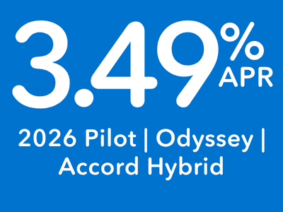 3.49% APR Financing