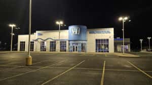 Exterior of the Ike Honda dealership in Marion, IL