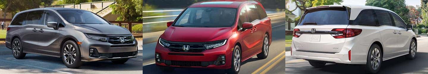 exterior view of the 2026 Honda Odyssey minivan