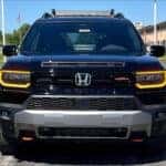 front view of the 2026 Honda Passport trailsport parked at the Ike Honda dealership in Marion, IL