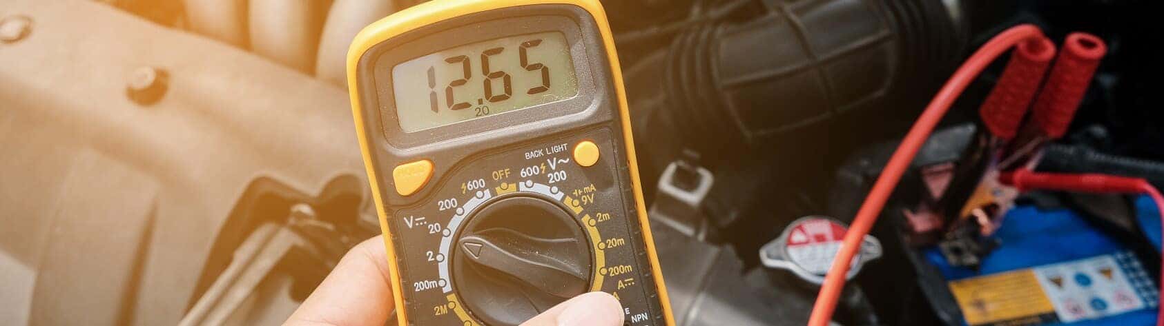Testing Car Battery