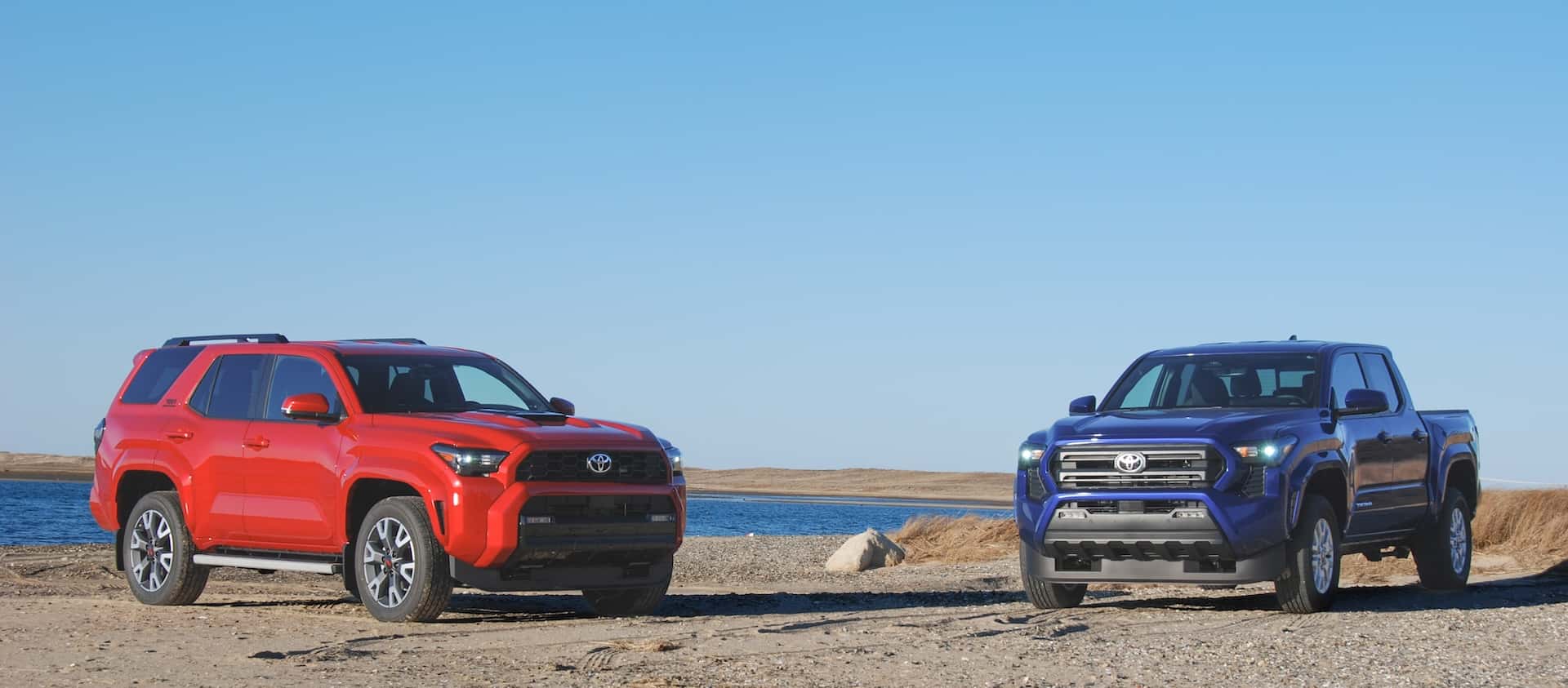 Two Toyota Vehicles