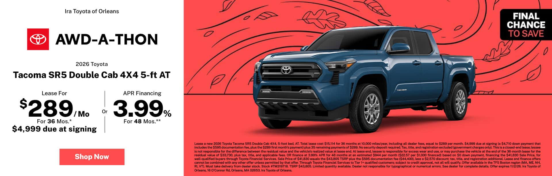 Tacoma SR5