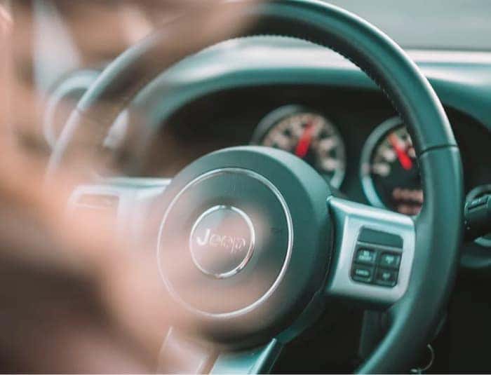 Jeep steering wheel