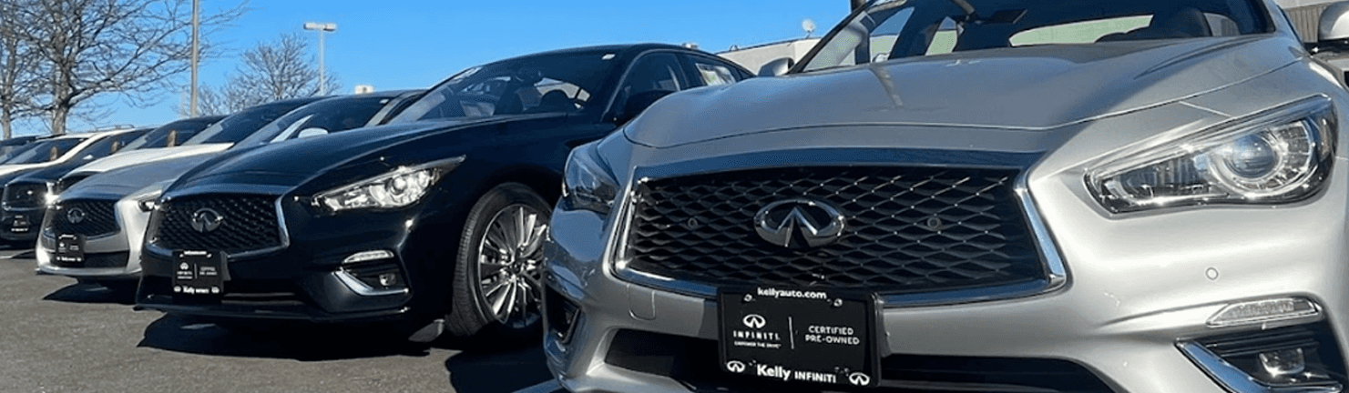 Schedule Your Pre-Owned Test Drive at Kelly INFINITI Certified Pre-Owned INIFNITI Q50 Sedans at Kelly INFINITI