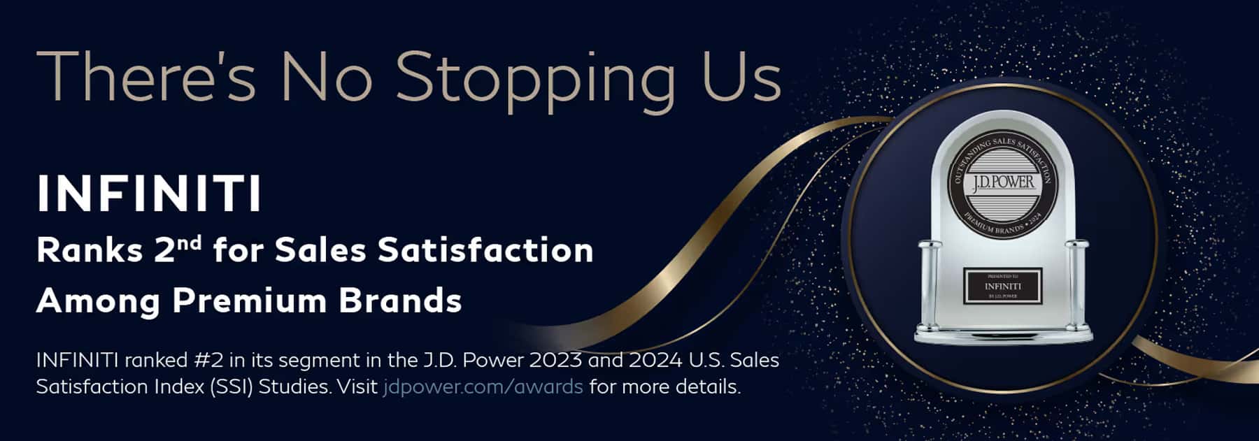 Top Sales Satisfaction Premium Brands - INFINITI Ranks Number 2 By J.D. Power Metrics
