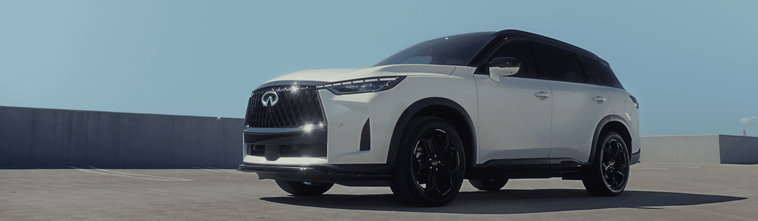 White INFINITI QX60 SPORT SUV