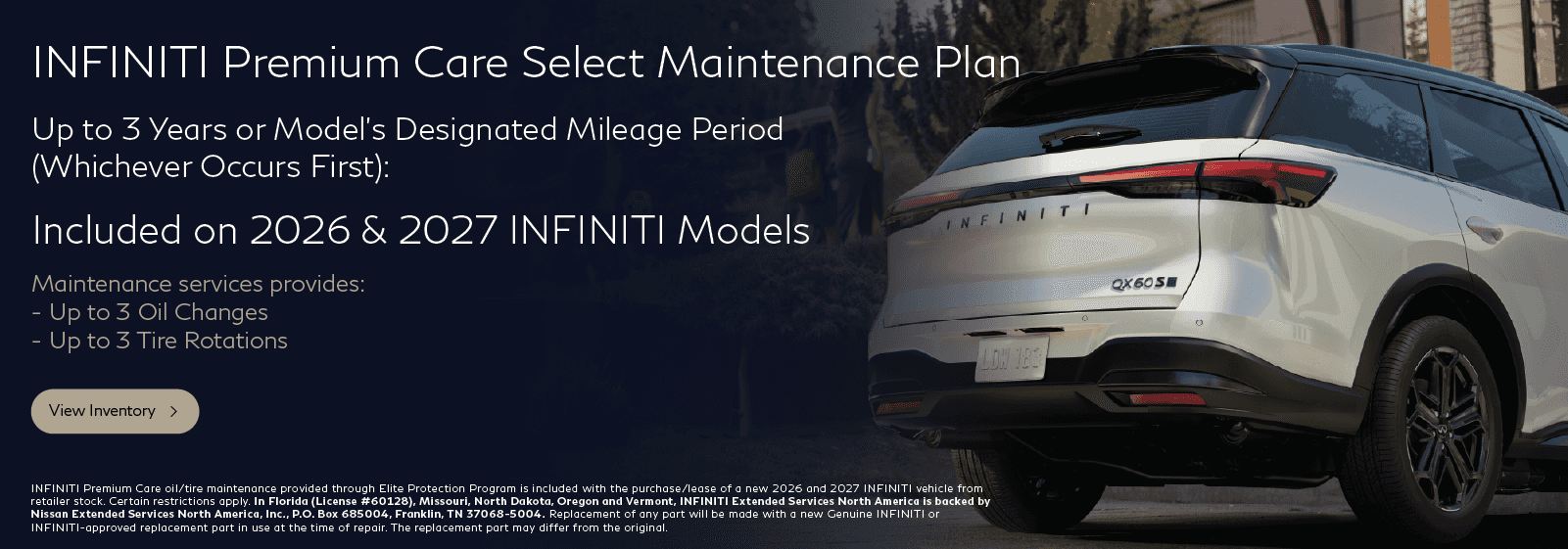 Take Advantage Of INFINITI Premium Care at Kelly INFINITI in Danvers, MA