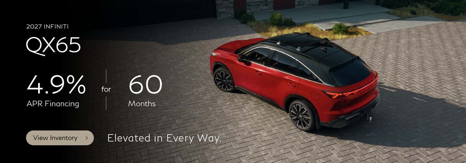 SD 2027 QX65 APR Offer 