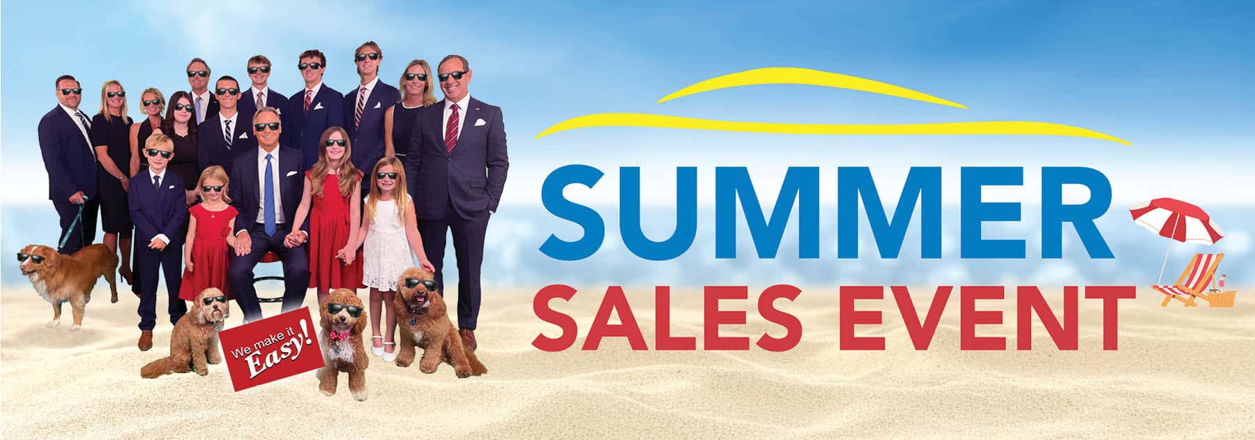 Summer Sales Event at Kelly INFINITI web banner