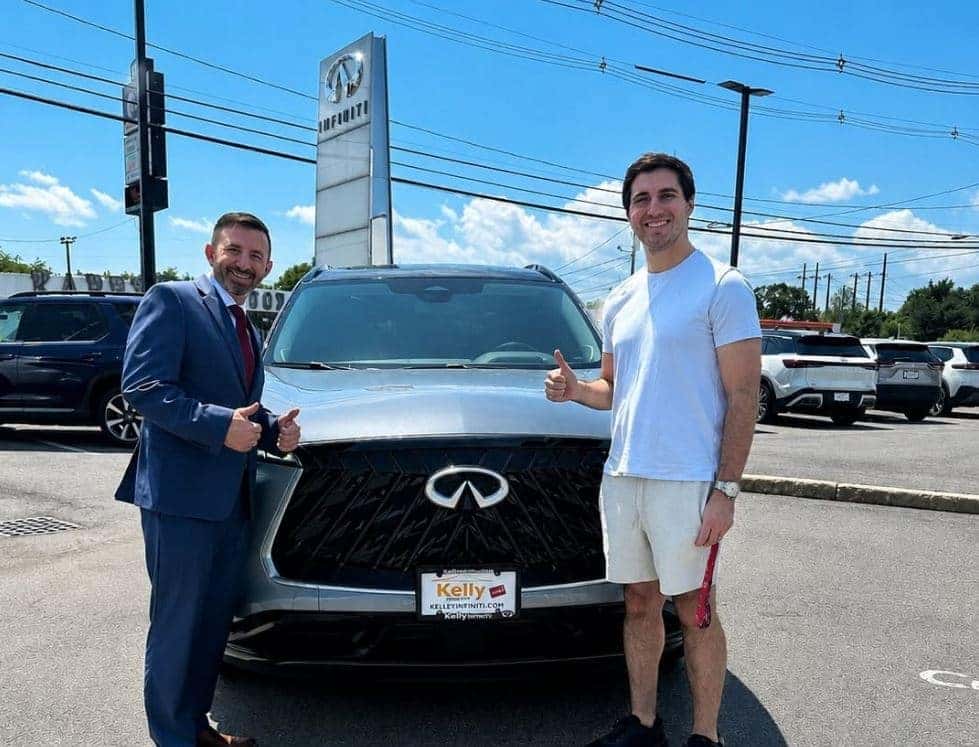 Kelly INFINITI QX65 Customer Delivery Experience