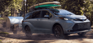 2024 Toyota Sienna Woodland Edition shown in Cement near LaPlace