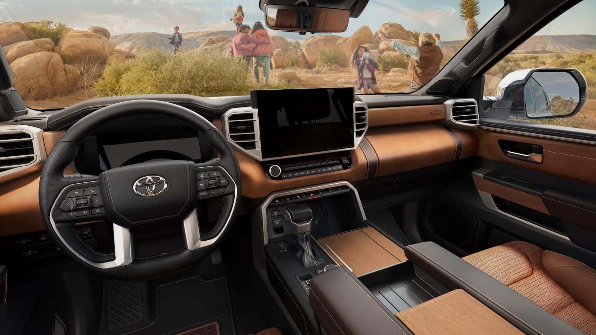New Toyota Sequoia Dashboard Nearby New Orleans, LA