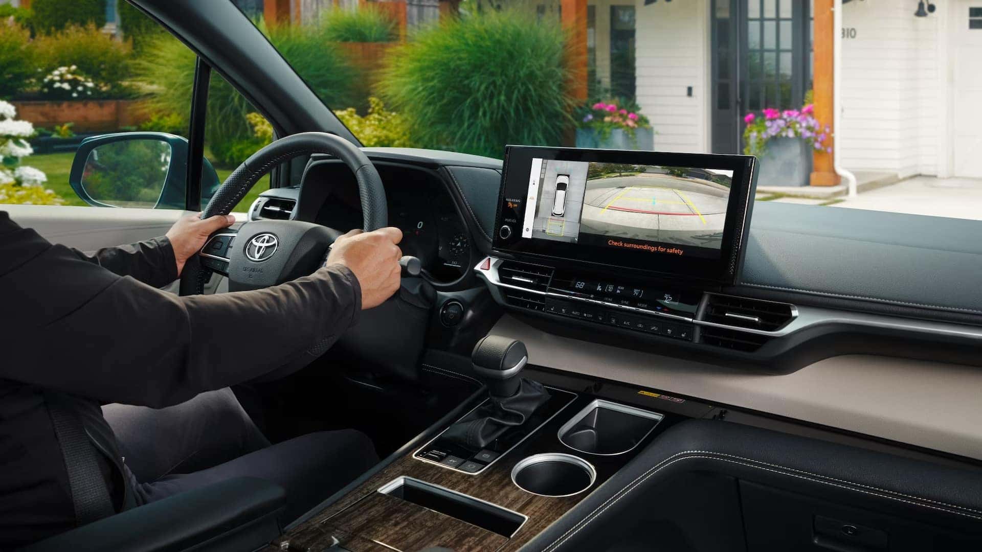 Interior of 2025 Toyota Sienna for sale near New Orleans
