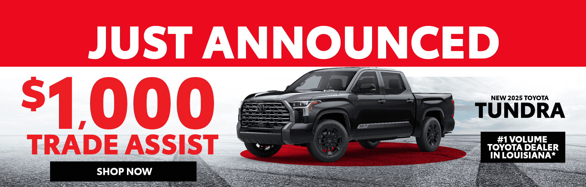 2025 New Tundra Offer in Metairie, LA