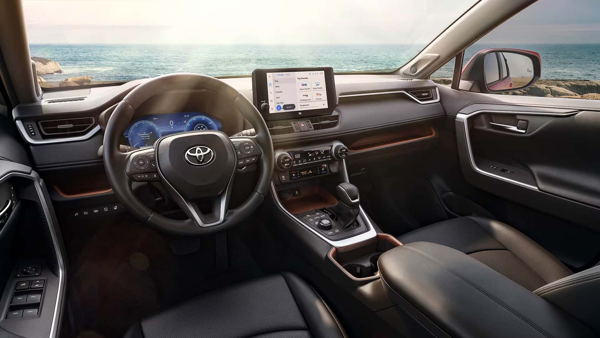 New 2025 Toyota RAV4 interior for sale near LaPlace