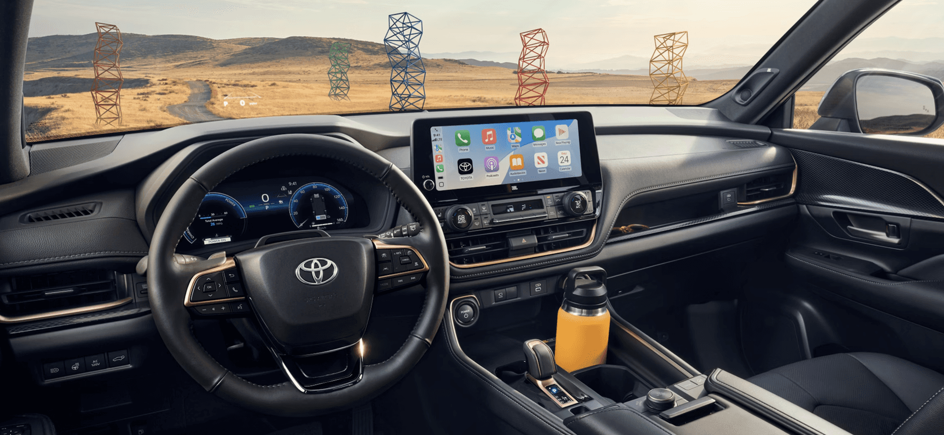 Interior of new 2026 Toyota Grand Highlander for sale near Kenner