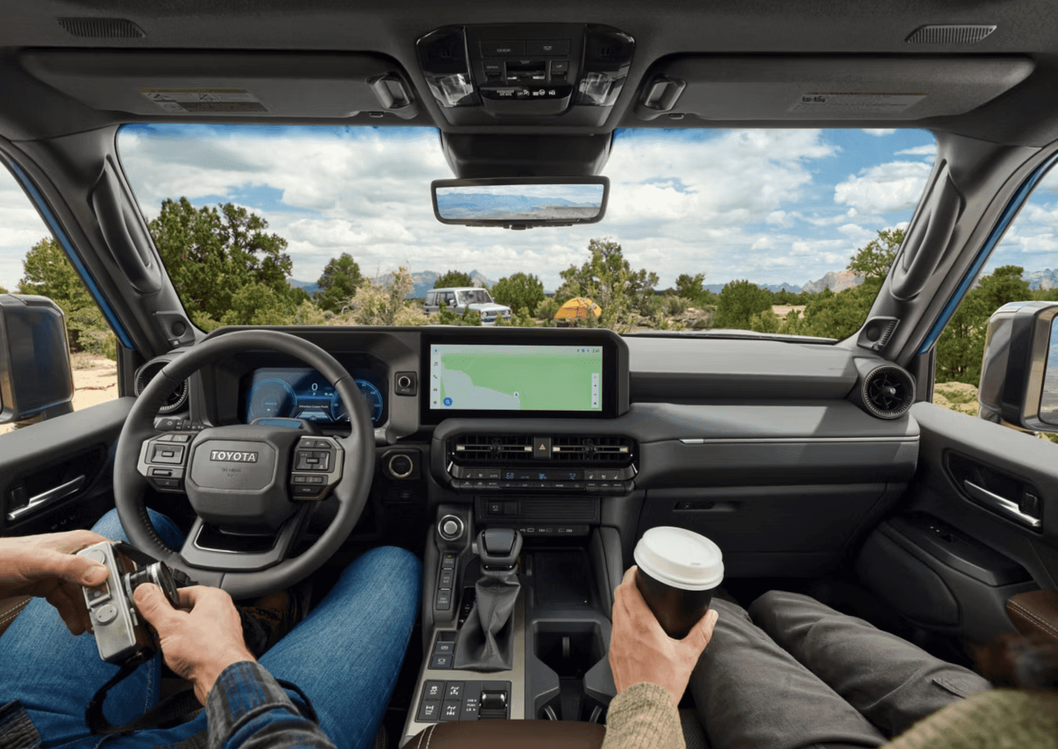 Dashboard of 2026 Toyota Land Cruiser for sale near LaPlace