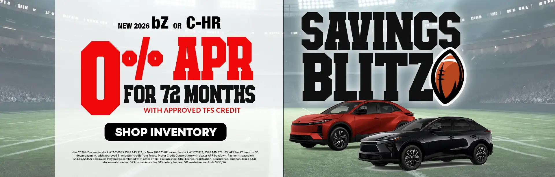 New 2026 bZ or C-HR