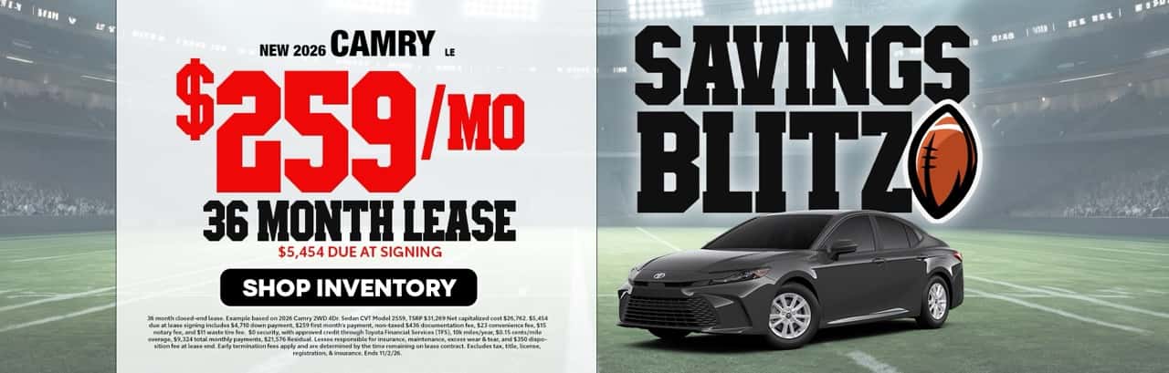 New 2026 Camry LE