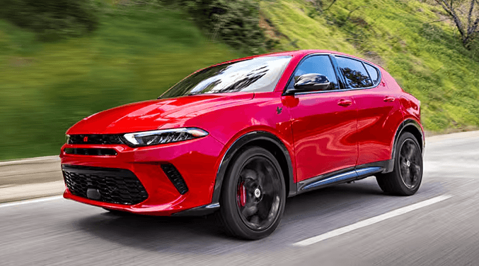 Red 2025 Dodge Hornet