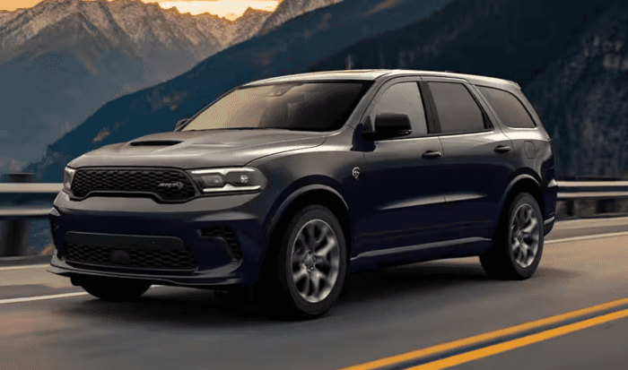 Black 2025 Dodge Durango SRT