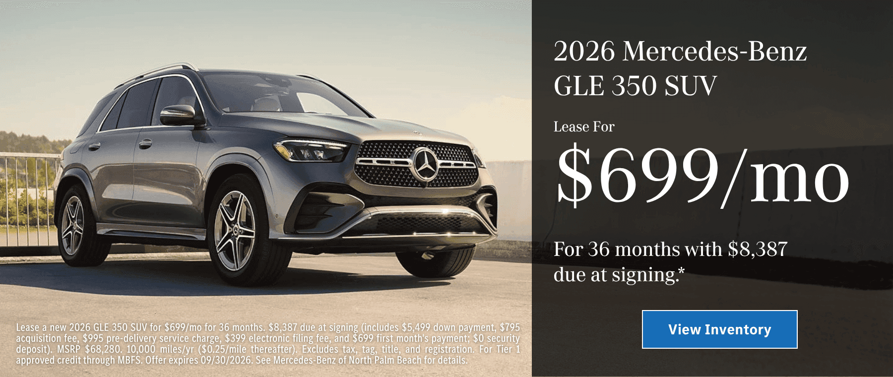 September GLE Offer