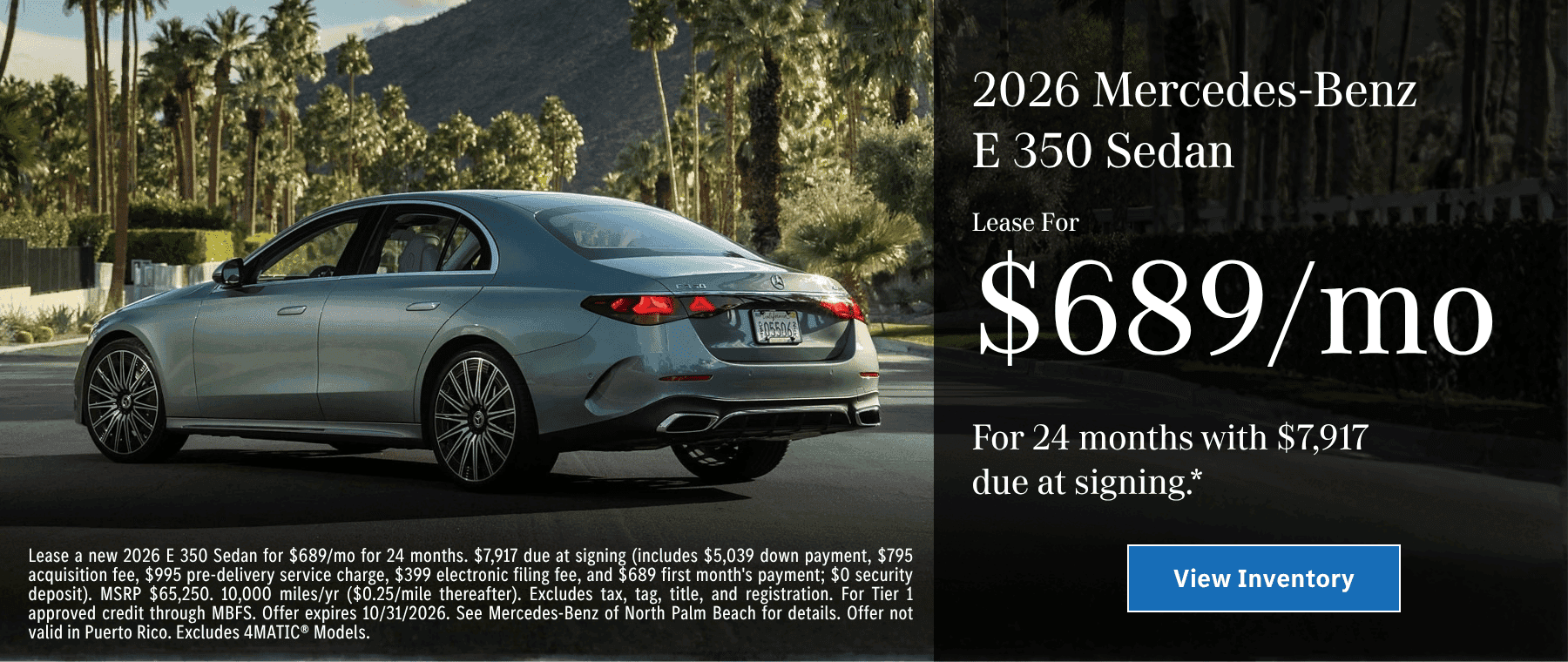 E350 Offer