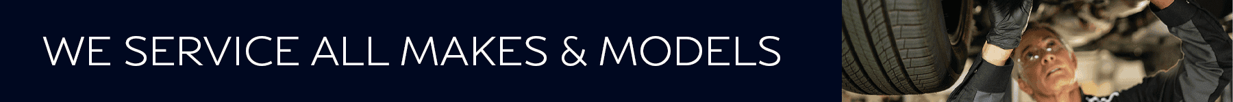 We Service all Makes Banner