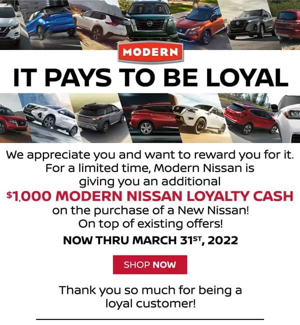 nissan loyalty