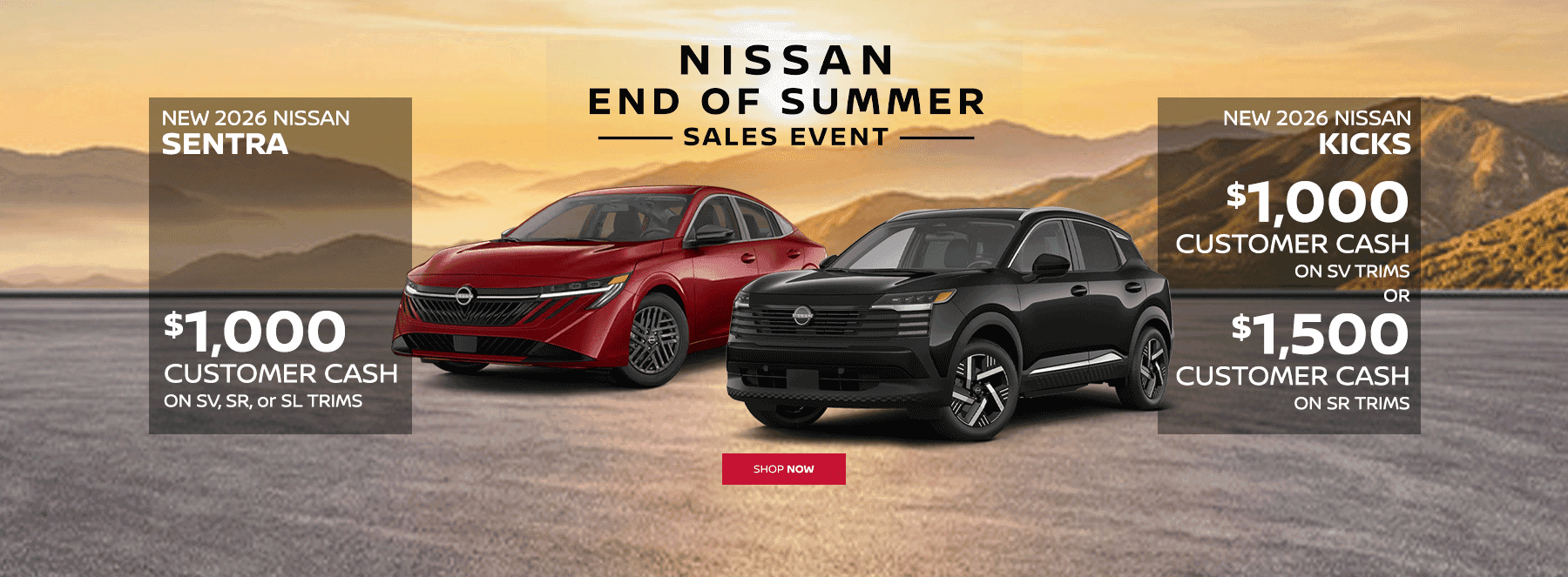 2026 nissan sentra and kicks for sale near concord, nc