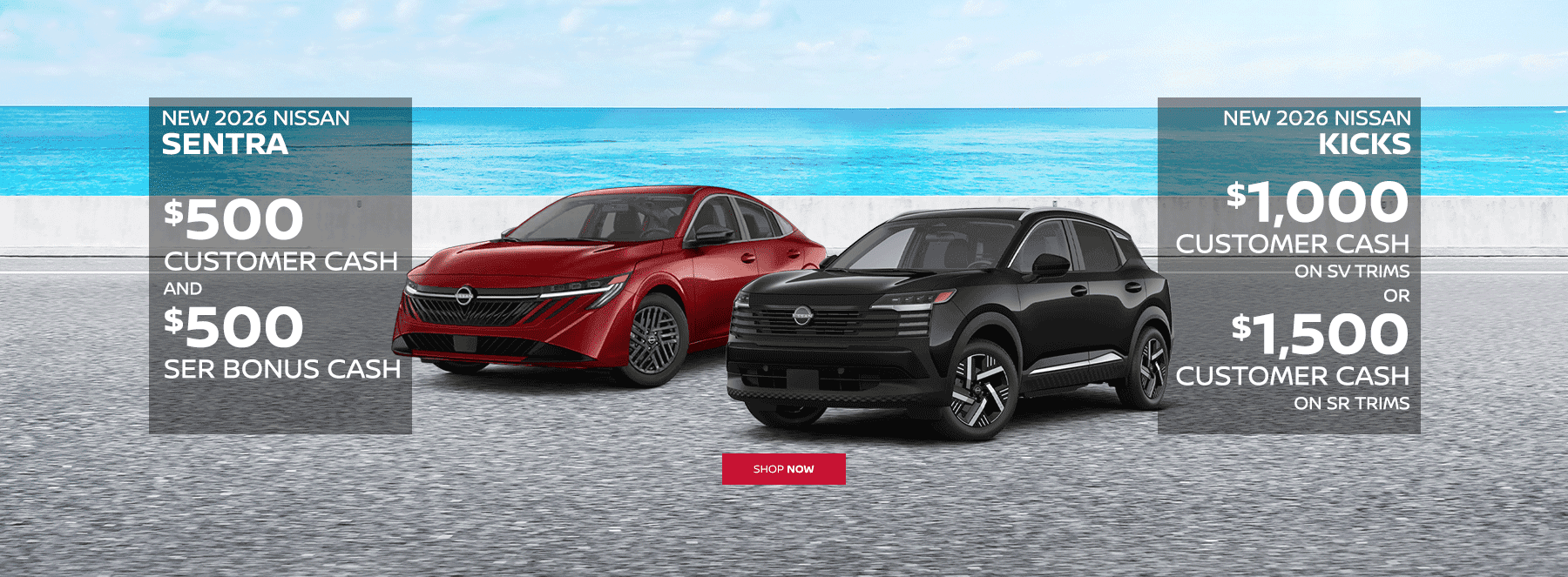 2026 nissan sentra and kicks for sale near concord, nc