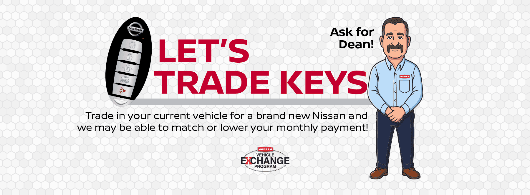 Let's Trade Keys - Modern Vehicle Exchange Program