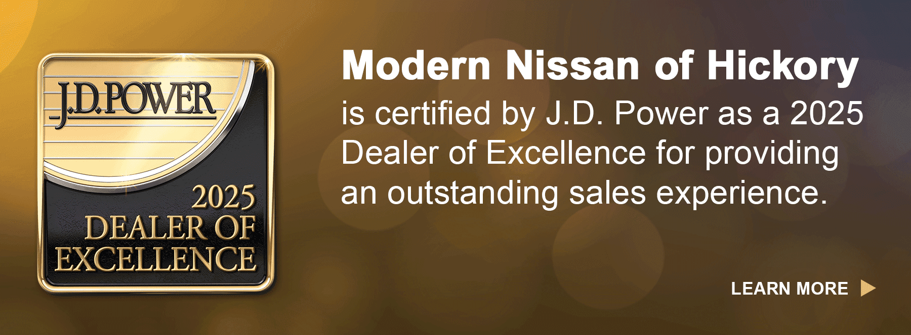 JD Power 2025 Dealer of Excellence