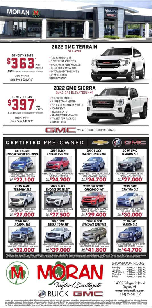 Used Vehicle Newspaper Ad