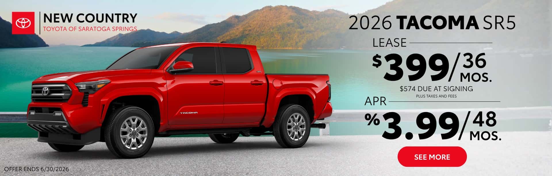 Tacoma SR5 Offer